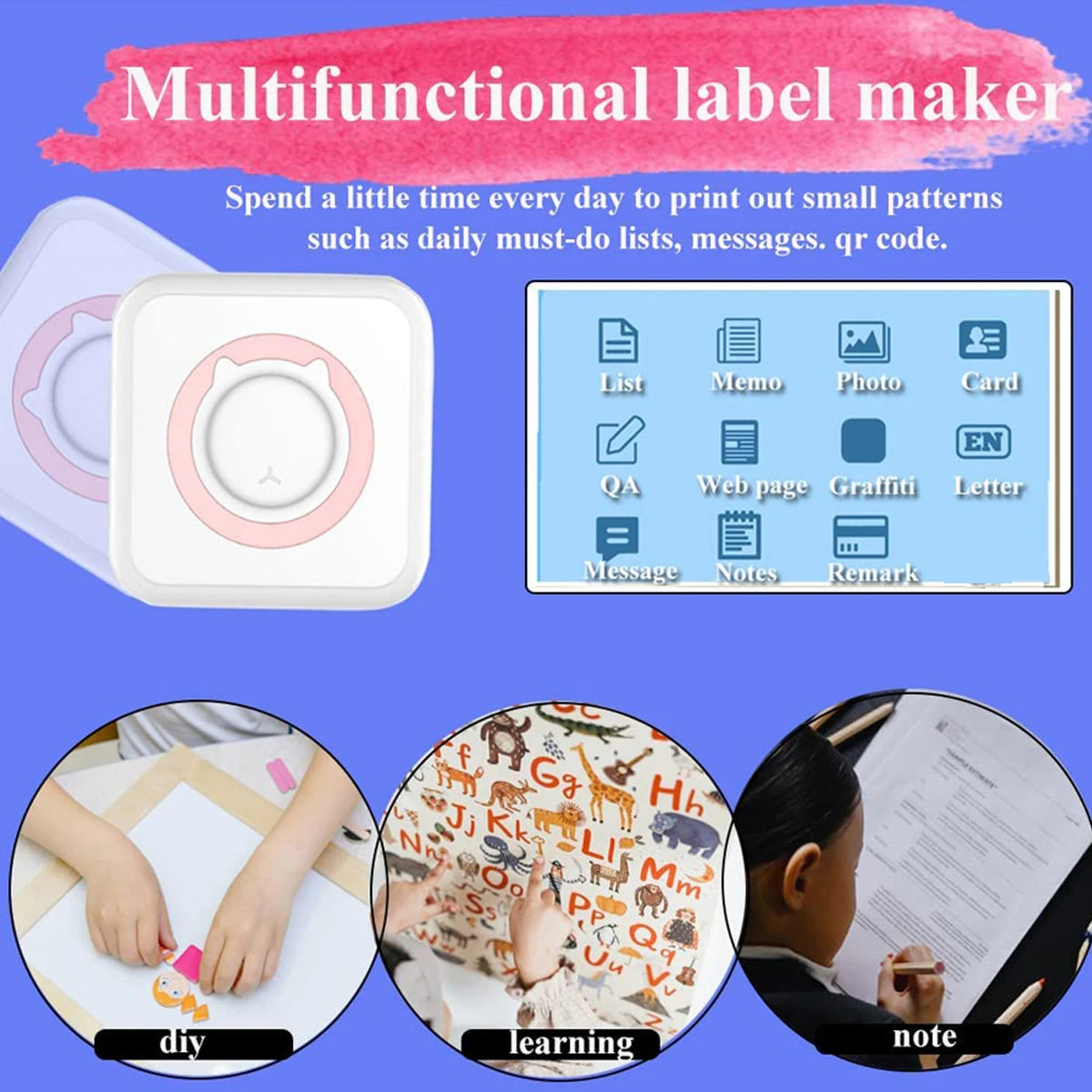 Mini Impresora Térmica Portátil USB + Bluetooth – 57mm | gotoogo