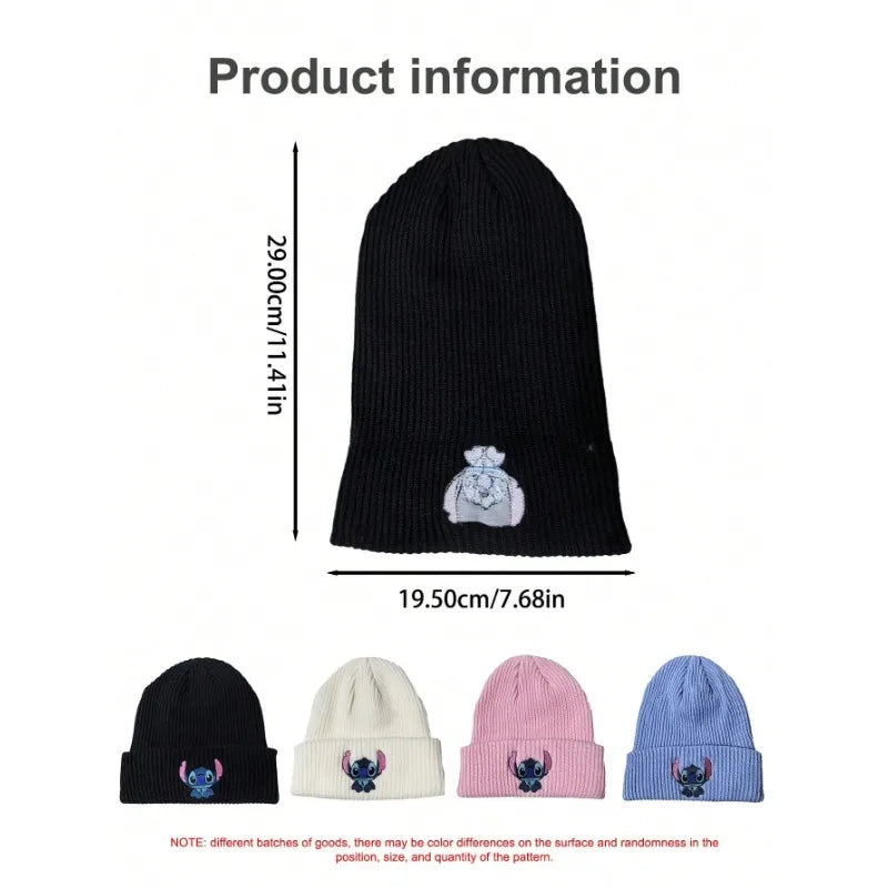 Gorro Stitch de Invierno – Suave y Abrigador ❄️