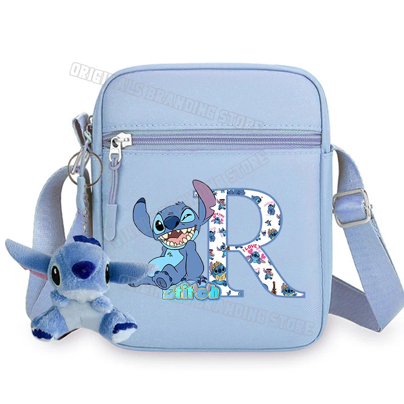 🎒 Bolso Cruzado Stitch – Unisex, Kawaii y Súper Práctico 💙