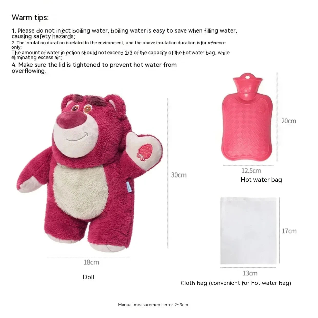 🔥 Guatero clásico Stich - Hot water bottle Stitch