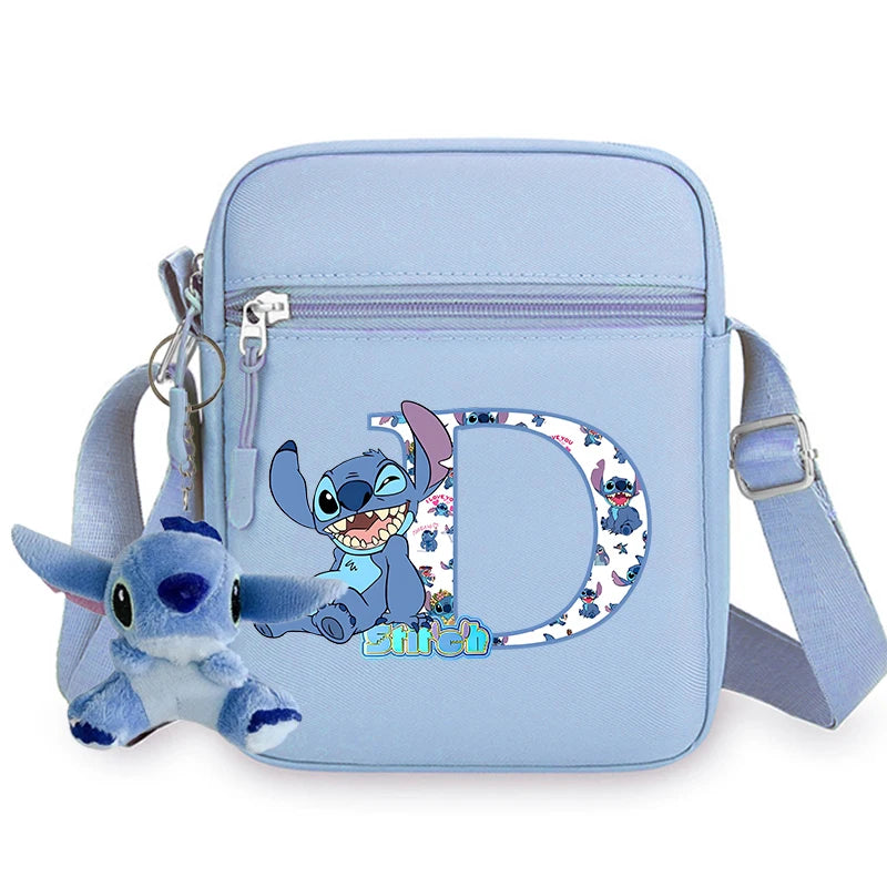🎒 Bolso Cruzado Stitch – Unisex, Kawaii y Súper Práctico 💙