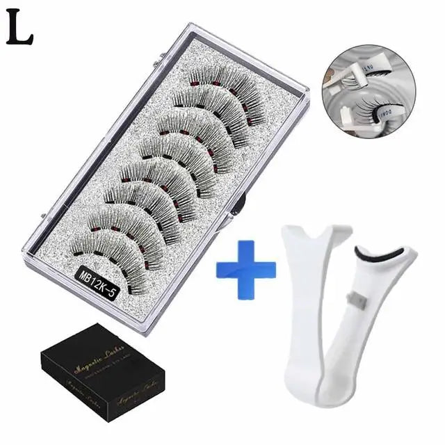 Kit de Pestañas Magnéticas Con Pinza Aplicadora
