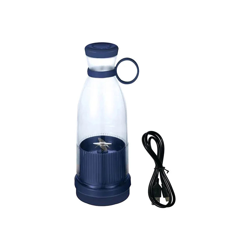 Mini Licuadora Eléctrica Portátil USB – Recargable para Jugos y Smoothies