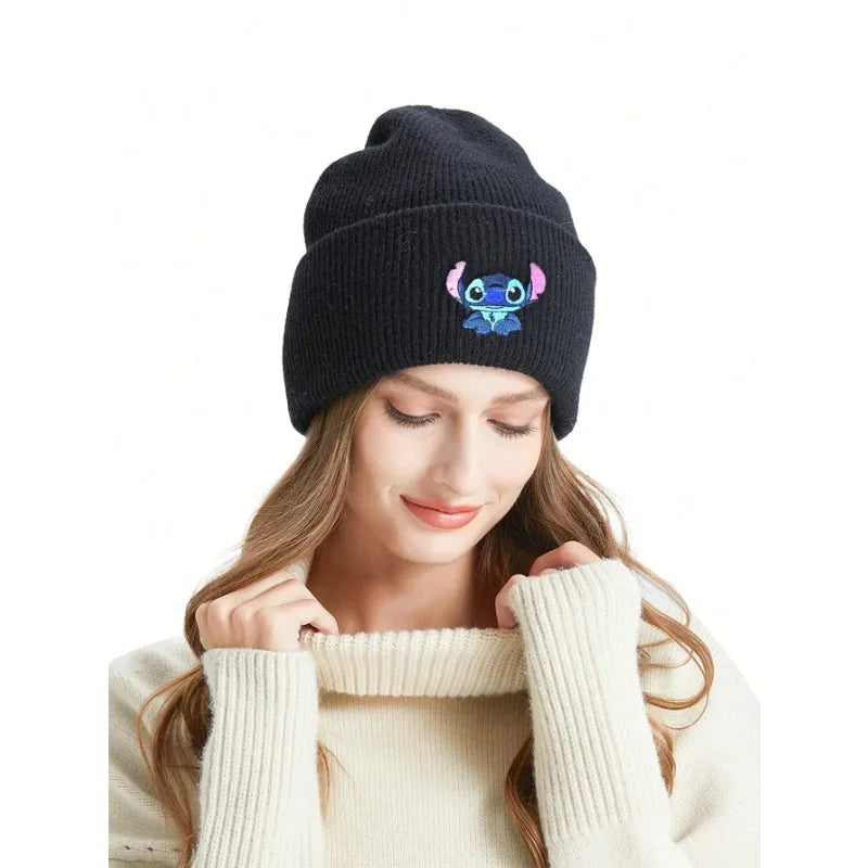 Gorro Stitch de Invierno – Suave y Abrigador ❄️