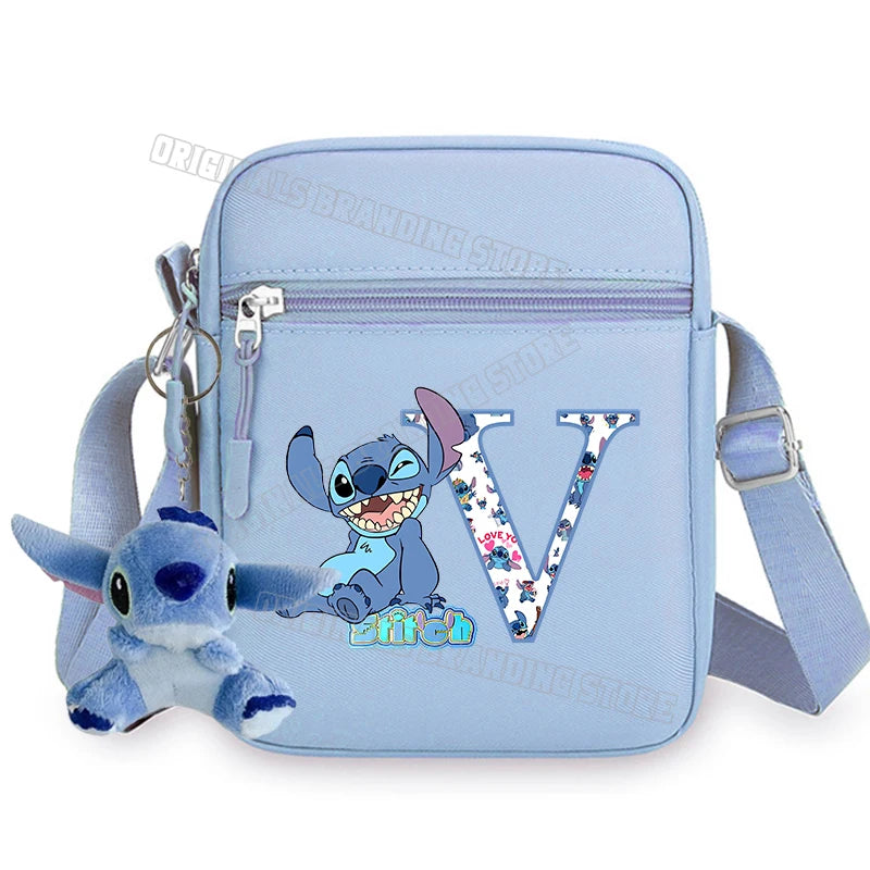 🎒 Bolso Cruzado Stitch – Unisex, Kawaii y Súper Práctico 💙