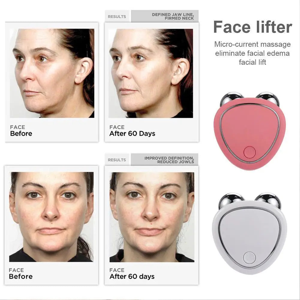 Masajeador Facial de Microcorriente – Lifting Facial Portátil Reafirmante y Antiinflamatorio