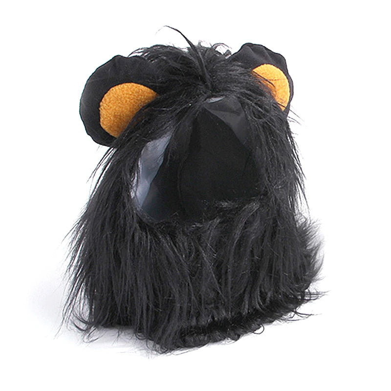 Disfraz de León para Gato o Perro – Sombrero de Peluche Cosplay