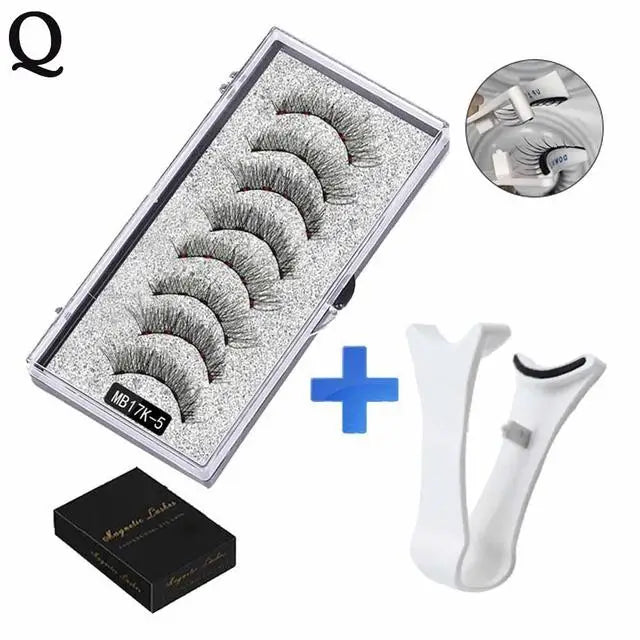 Kit de Pestañas Magnéticas Con Pinza Aplicadora