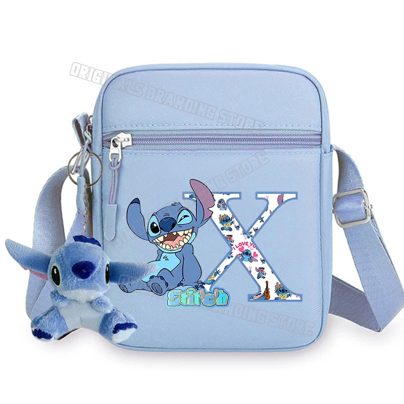 🎒 Bolso Cruzado Stitch – Unisex, Kawaii y Súper Práctico 💙
