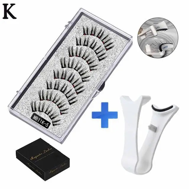 Kit de Pestañas Magnéticas Con Pinza Aplicadora