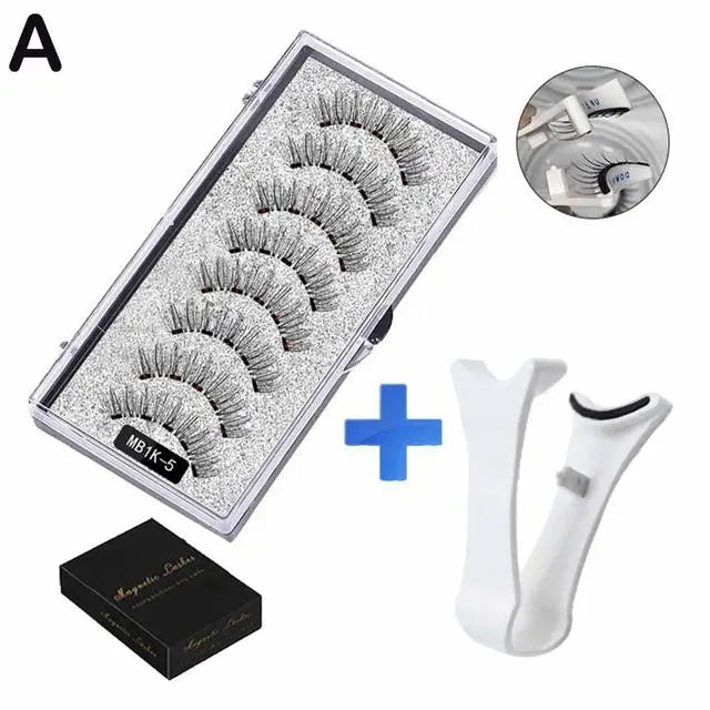 Kit de Pestañas Magnéticas Con Pinza Aplicadora