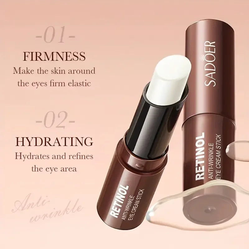 Stick de Contorno de Ojos con Retinol – Antiarrugas, Antiojeras y Reafirmante