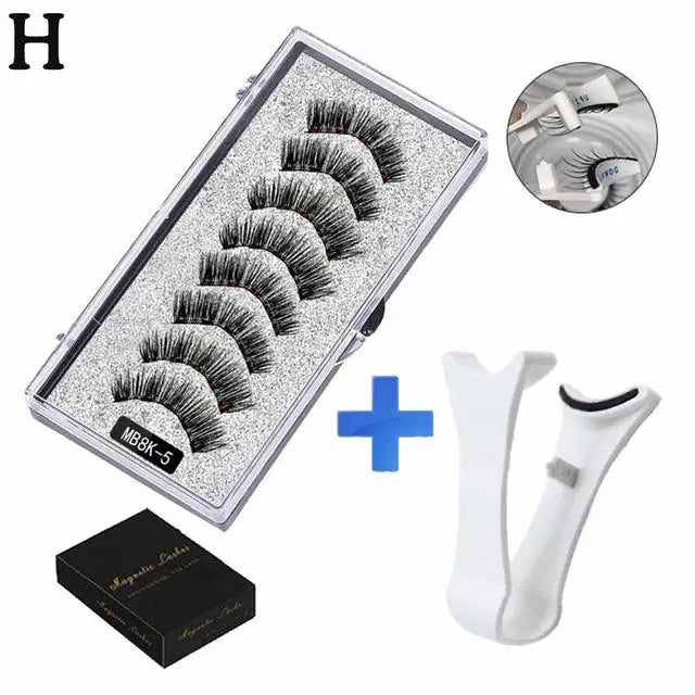 Kit de Pestañas Magnéticas Con Pinza Aplicadora