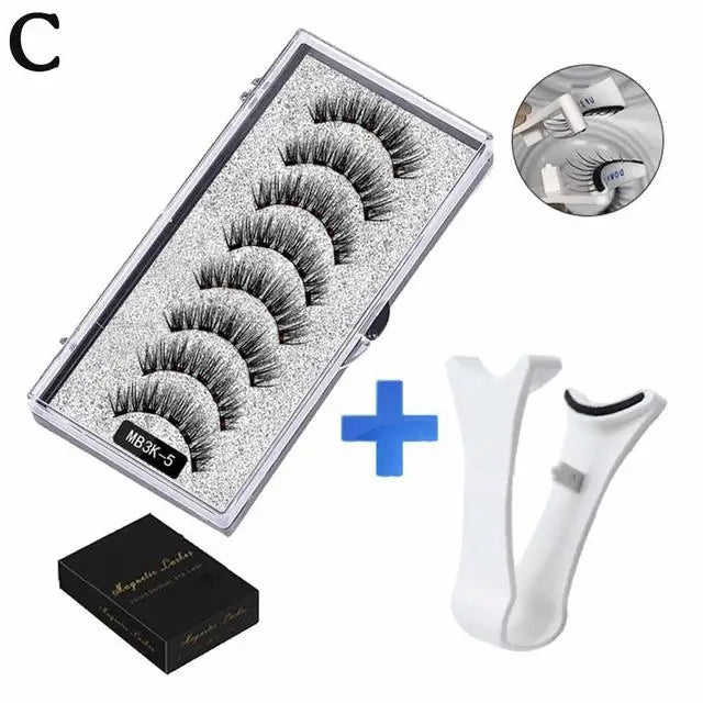 Kit de Pestañas Magnéticas Con Pinza Aplicadora