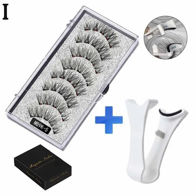 Kit de Pestañas Magnéticas Con Pinza Aplicadora