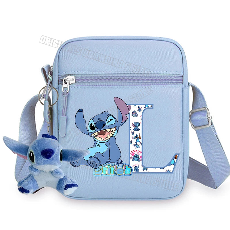 🎒 Bolso Cruzado Stitch – Unisex, Kawaii y Súper Práctico 💙