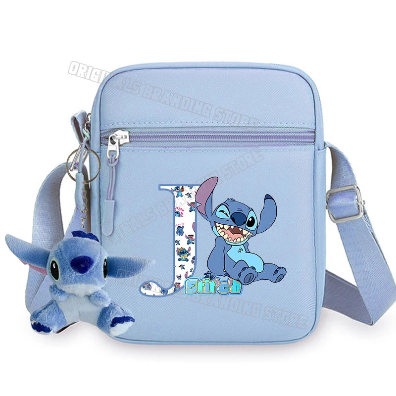 🎒 Bolso Cruzado Stitch – Unisex, Kawaii y Súper Práctico 💙