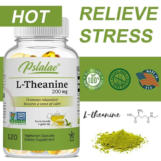Premium L-Theanine Cápsulas 200 mg