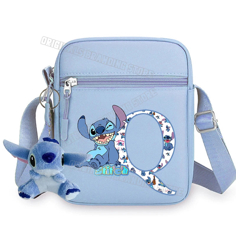 🎒 Bolso Cruzado Stitch – Unisex, Kawaii y Súper Práctico 💙