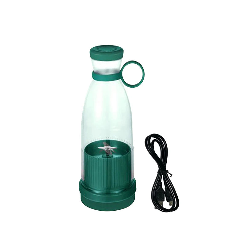 Mini Licuadora Eléctrica Portátil USB – Recargable para Jugos y Smoothies