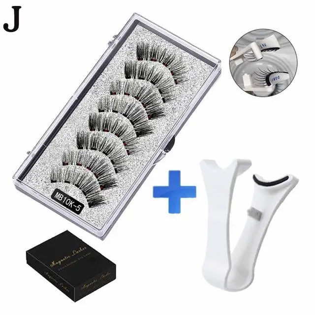 Kit de Pestañas Magnéticas Con Pinza Aplicadora