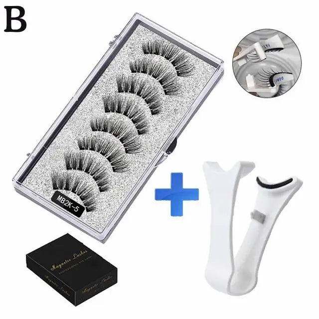 Kit de Pestañas Magnéticas Con Pinza Aplicadora