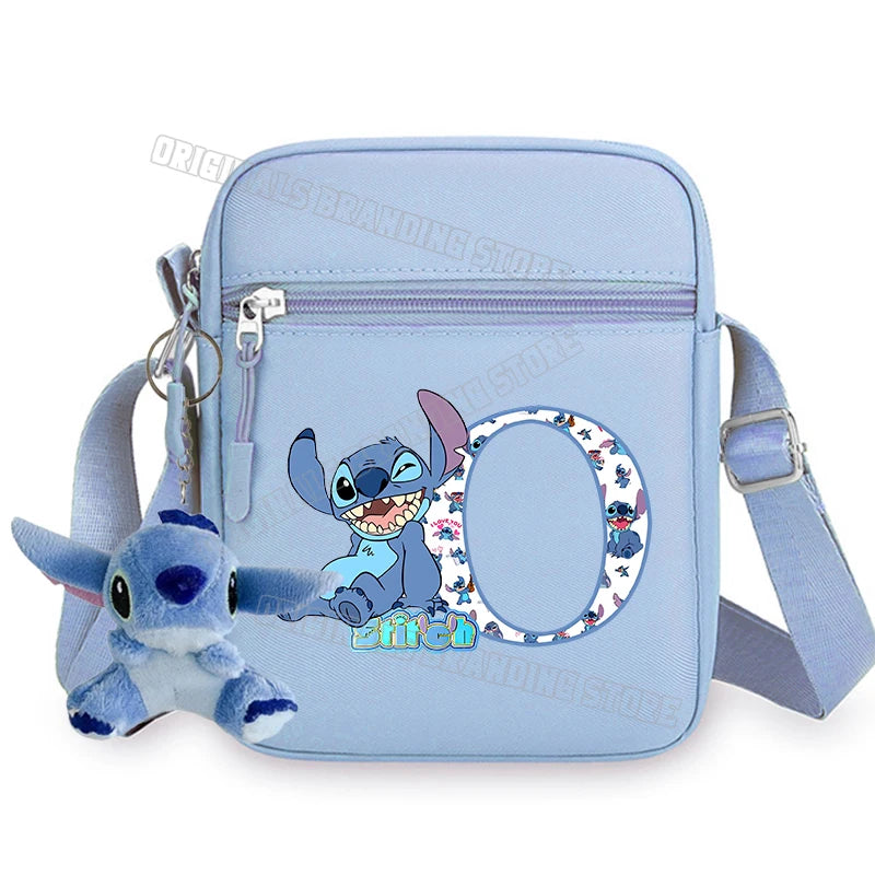 🎒 Bolso Cruzado Stitch – Unisex, Kawaii y Súper Práctico 💙
