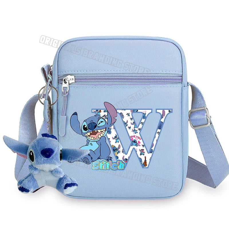 🎒 Bolso Cruzado Stitch – Unisex, Kawaii y Súper Práctico 💙